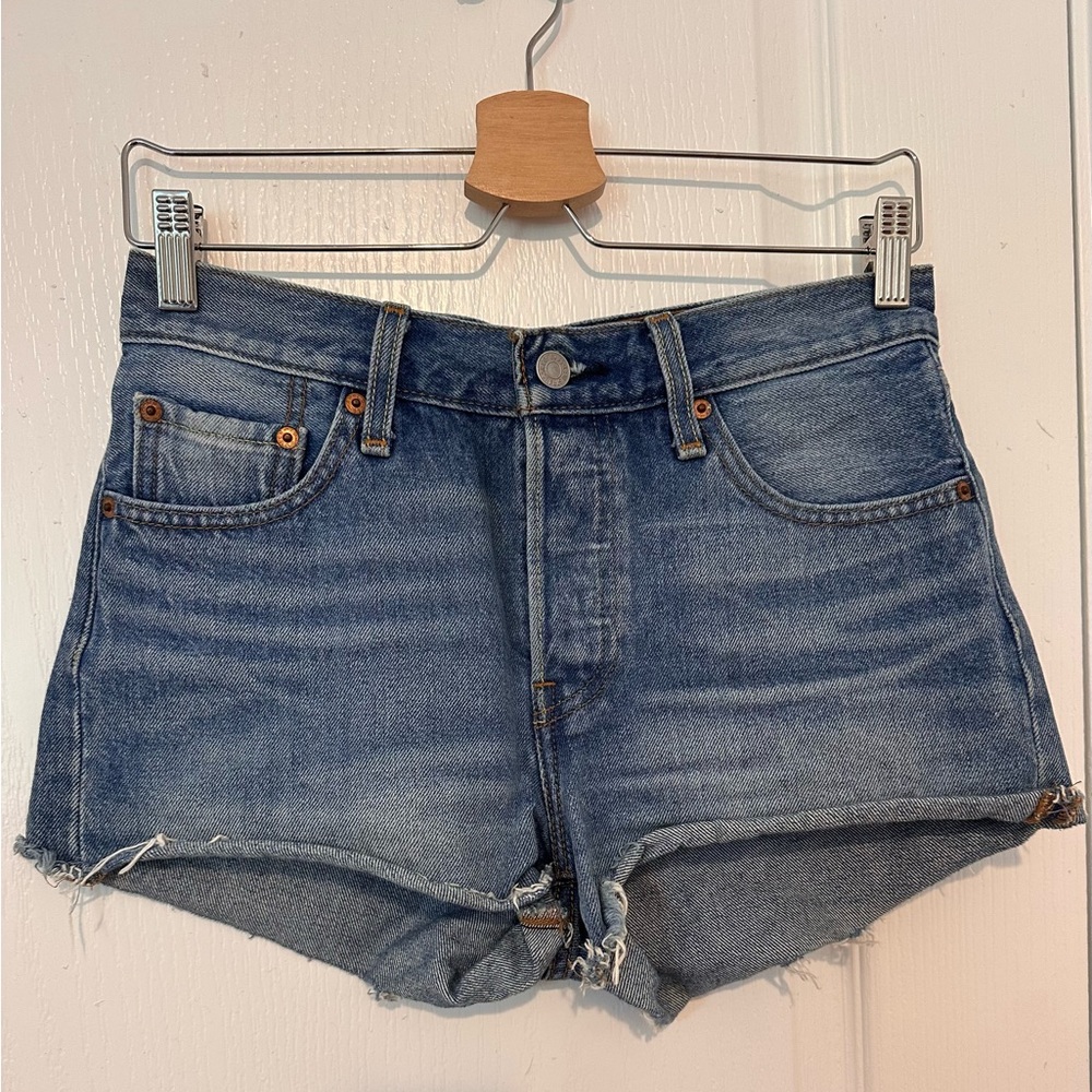 Levi's 501 Classic Blue Jean Shorts